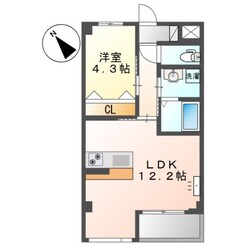 蛸地蔵駅 徒歩2分 2階の物件間取画像